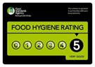 Food standard 5 Star rating mark